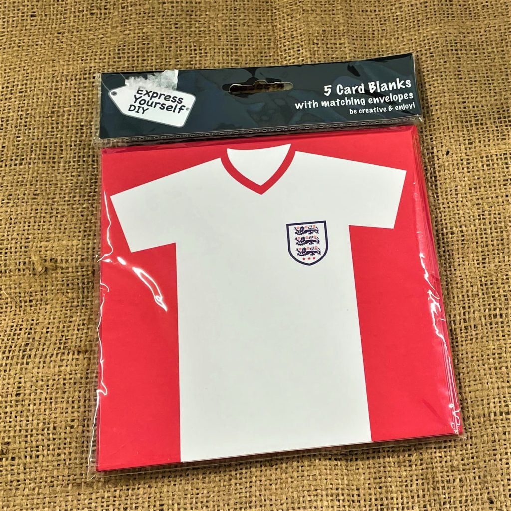 DIY England Footy Blanks
