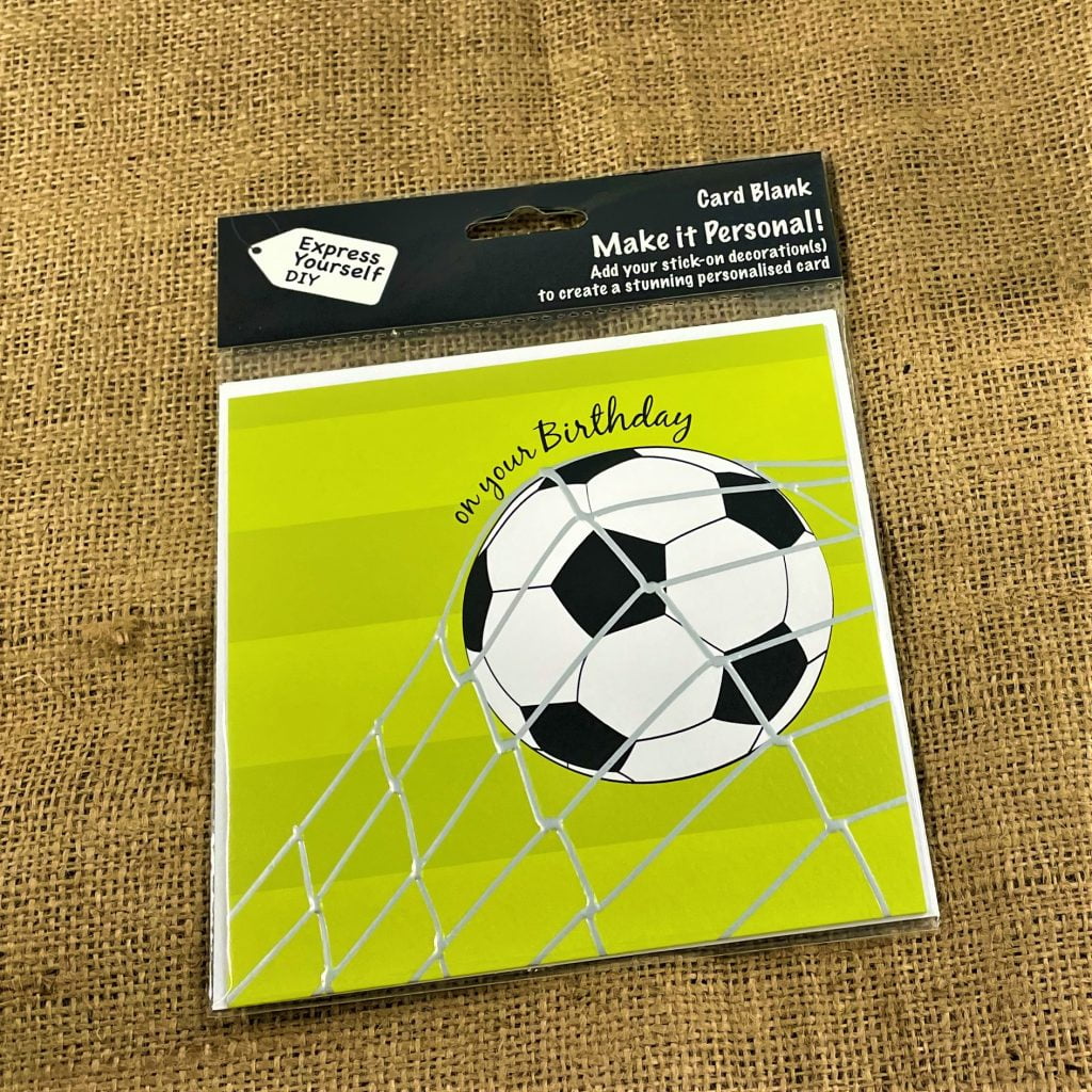 MIP Card Blank Footy