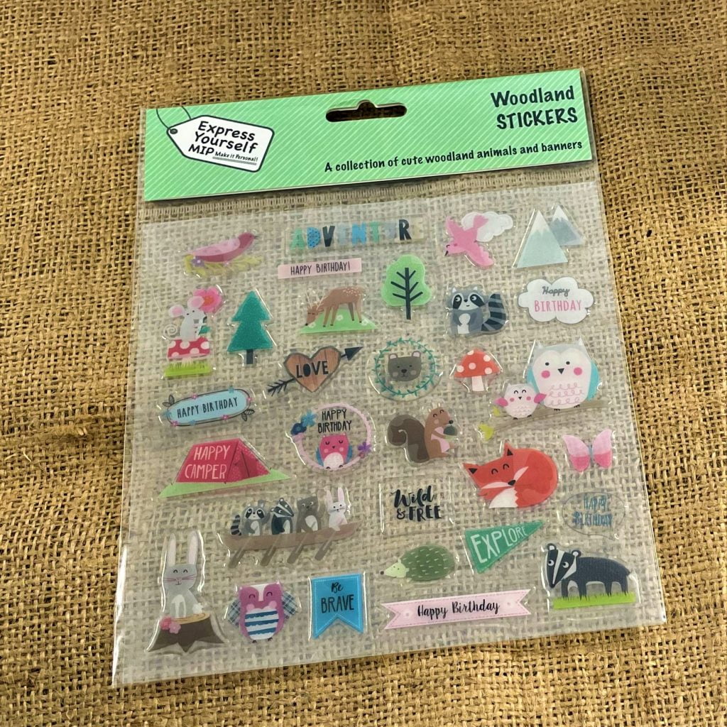 MIP Woodland Stickers