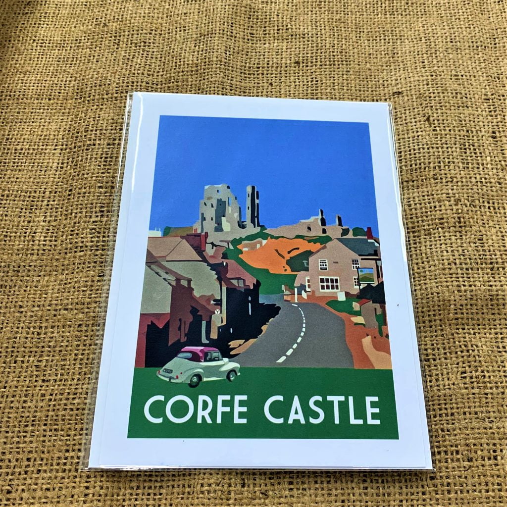 Notelet Corfe Castle  scaled